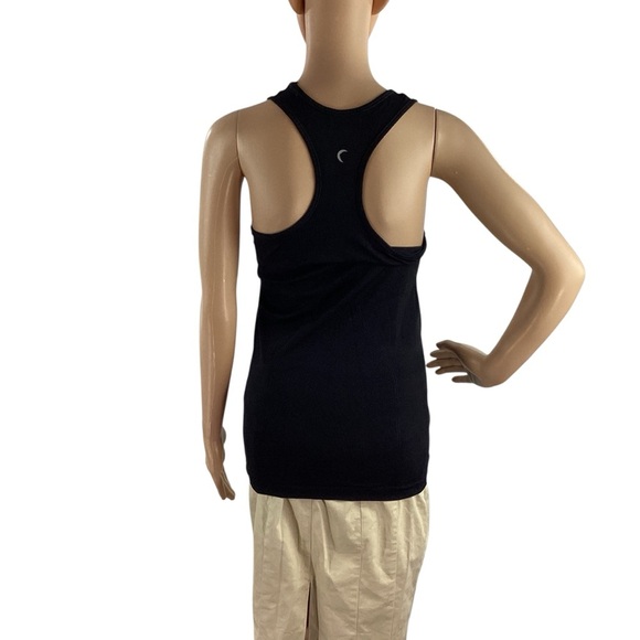 Zyia Active Copper Charged Black Racerback Tank Top Size Small - Picture 5 of 6